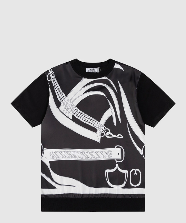 로고 프린트 반팔