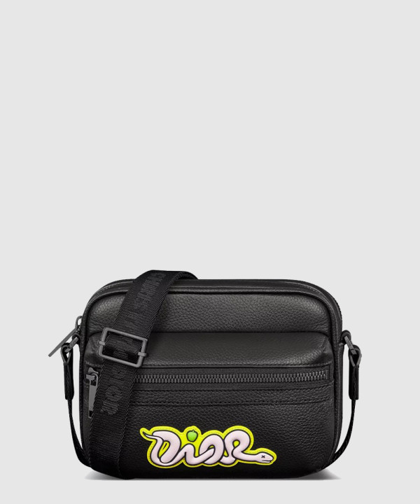 Rider 2.0 DIOR AND KAWS 미니 지퍼 메신저백 2ESWS