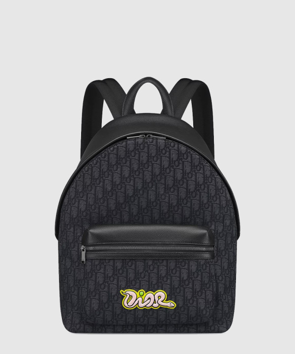 Rider 2.0 DIOR AND KAWS 지퍼 백팩 1ESBA