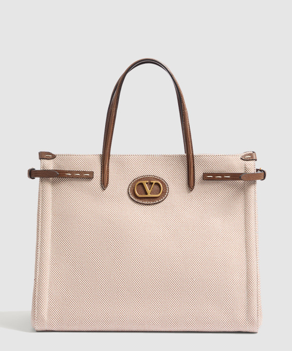 가라바니 앙티브 미디엄 캔버스 쇼퍼백