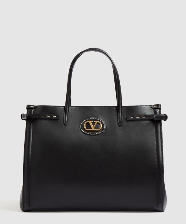 가라바니 앙티브 미디엄 카프스킨 쇼퍼백