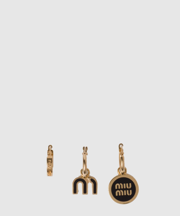 에나멜  메탈 이어링 세트  5IO102