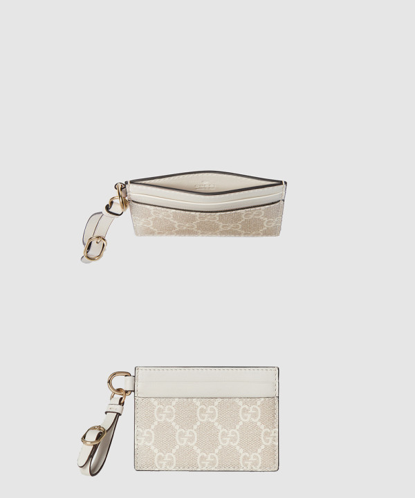 GG 엠블럼 스트랩 카드 케이스 819121