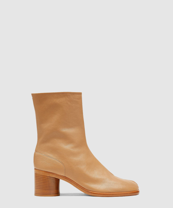 Tabi 빈티지 가죽 부츠 T9004