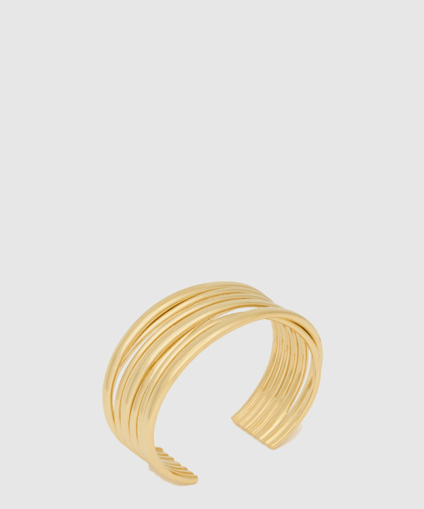 메탈 소재의 멀티 와이어 커프 774581