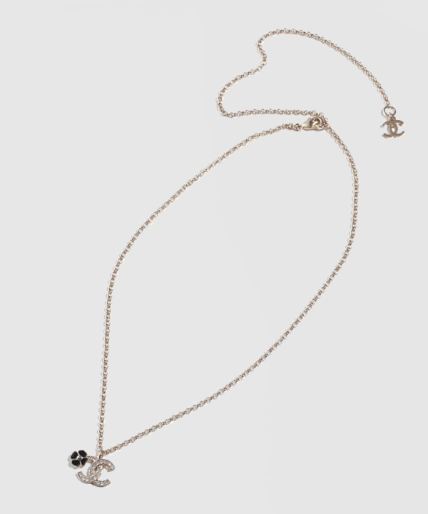 클래식 더블 C 목걸이 ABF387