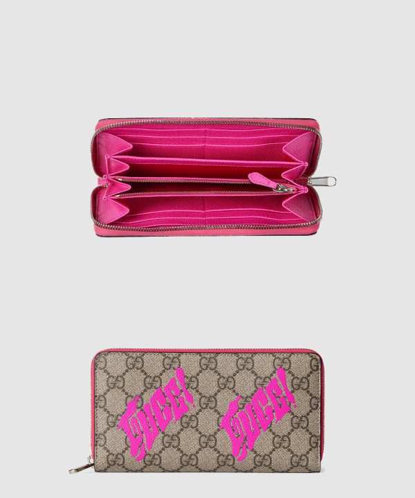 투톤 GG 모노그램 지퍼 장지갑 835324