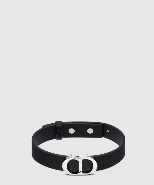 CD Icon 가죽 팔찌 B1723