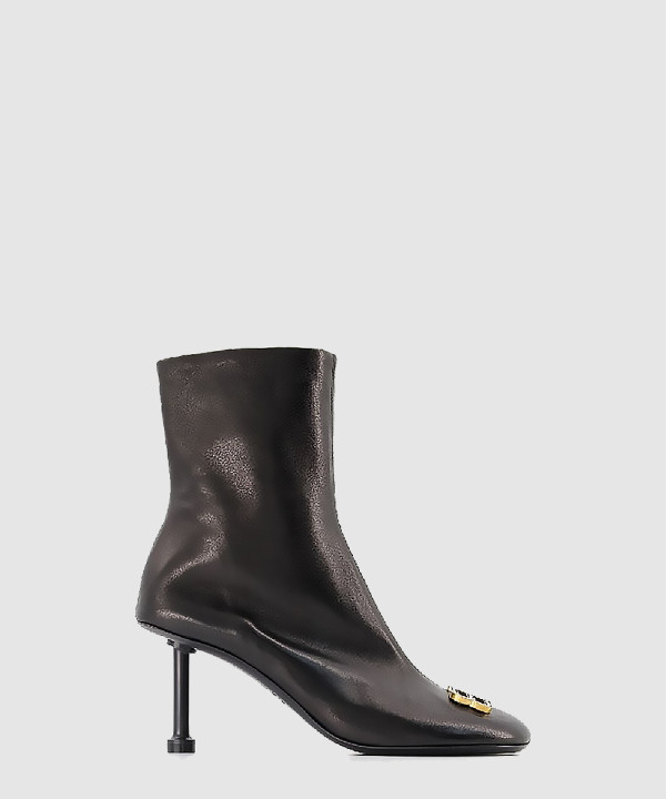 그로피 BB 로고 앵클 부츠힐 722311