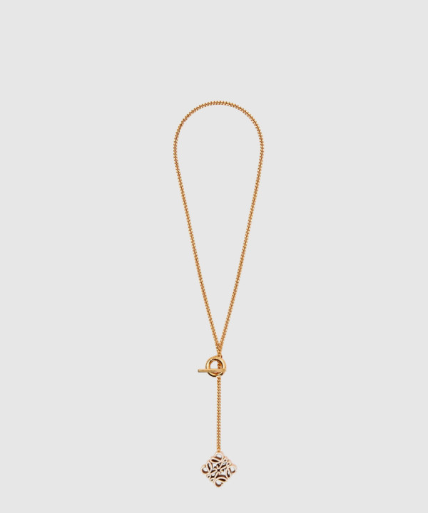 페이브 애너그램 넥클리