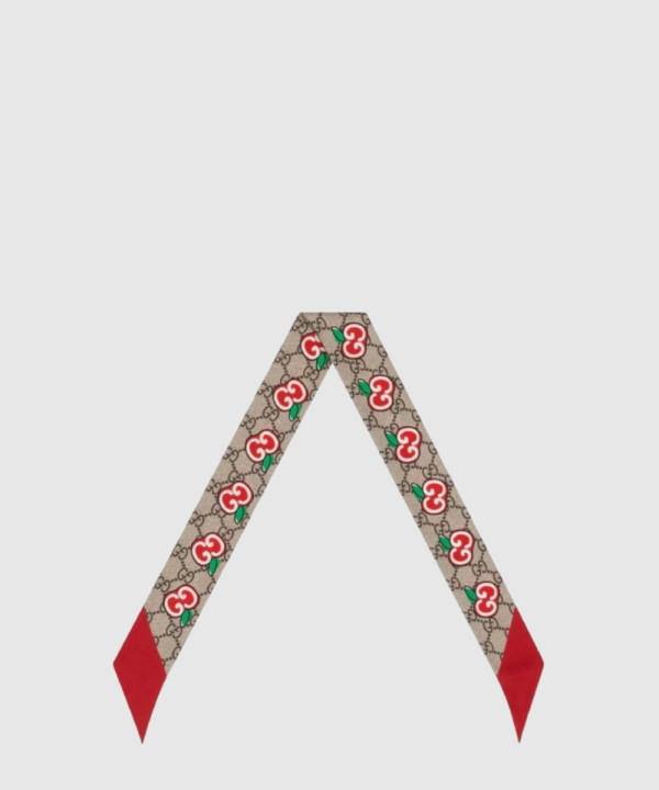 GG 애플 넥 보우 스카프 627485