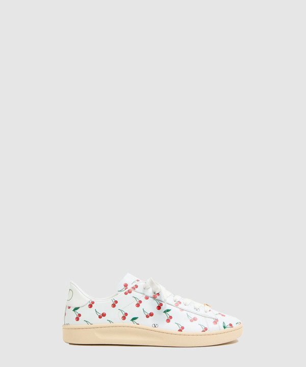 로이코 샤 드 라 메종 모티프 나파 카프스킨 스니커즈