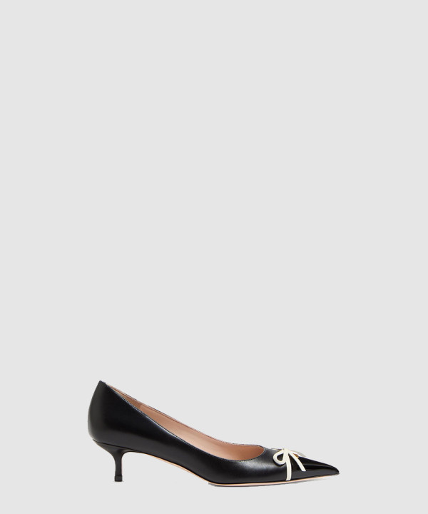 비포인티 페이턴트 레더 키드스킨 펌프