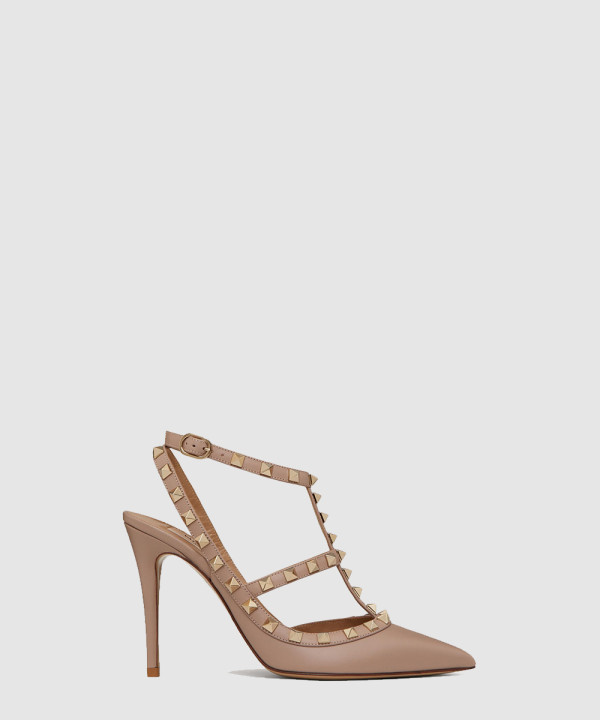 락스터드 스트랩 펌프스