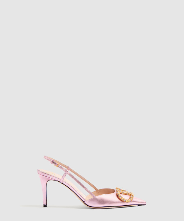 쉽스킨 백 레이스업 펌프스