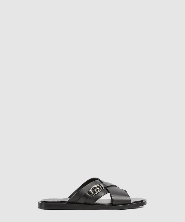 인터로킹 G 슬라이드 샌들 831275