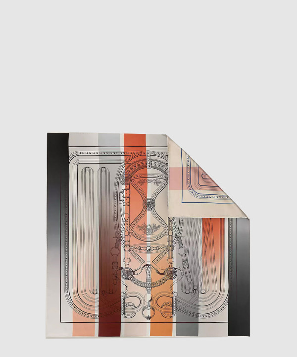 Grand Tralala 더블 페이스 스카프 90