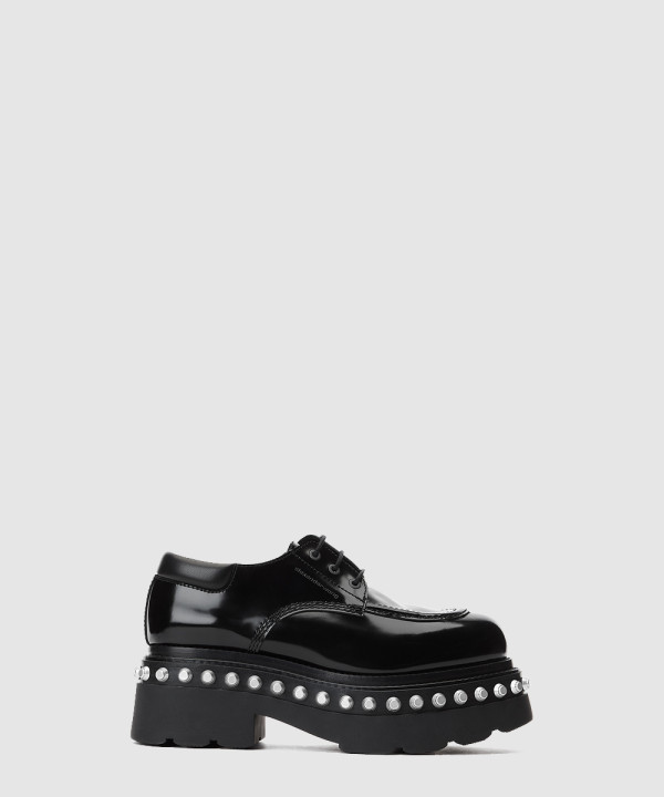 송아지 가죽 더비 슈즈 30424F