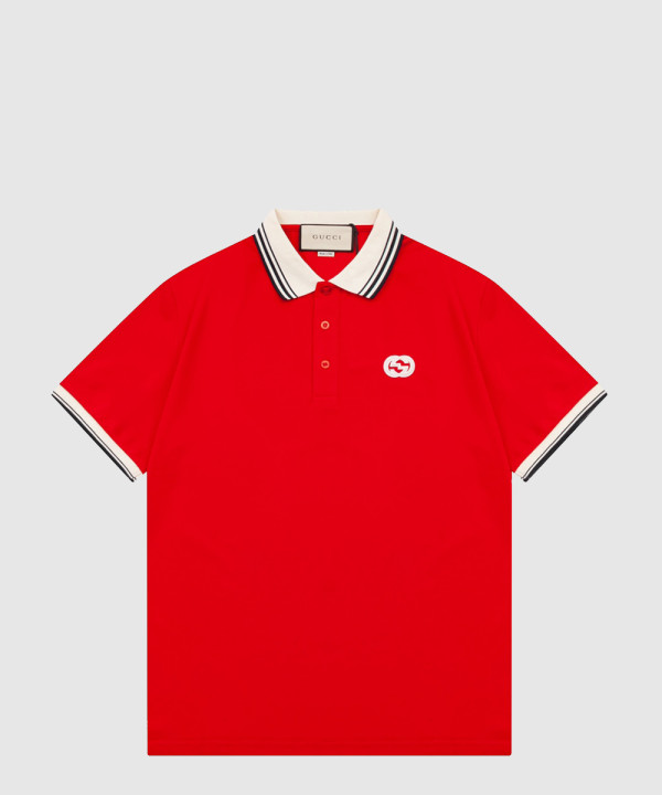 인터로킹 G 코튼 폴로 셔츠