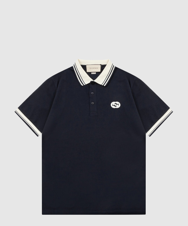 인터로킹 G 코튼 폴로 셔츠