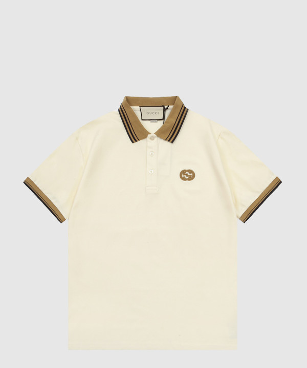 인터로킹 G 코튼 폴로 셔츠