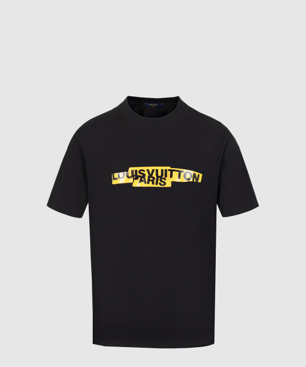 레터링 테이프 LV 반팔티셔츠