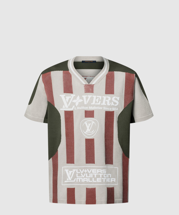 인타르시아 쇼트 슬리브 탑