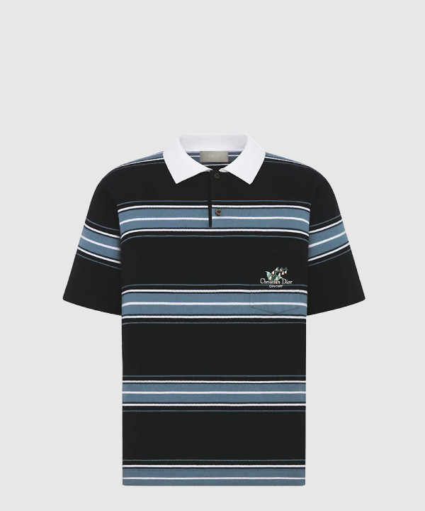 Christian Dior Couture 은방울꽃 폴로 셔츠