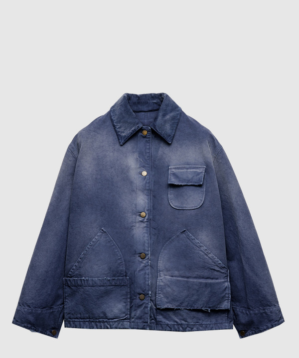 캔버스 트러커 재킷