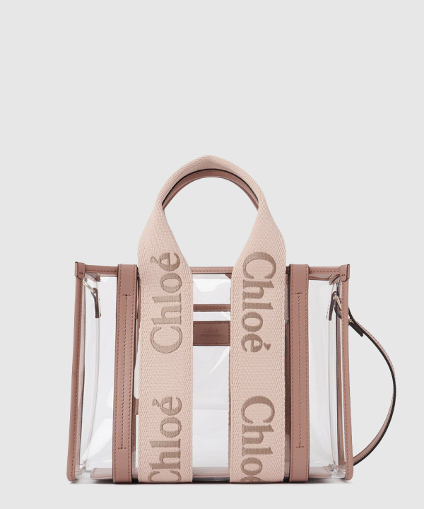 젤리 & 가죽 스몰 Woody 토트백 US397