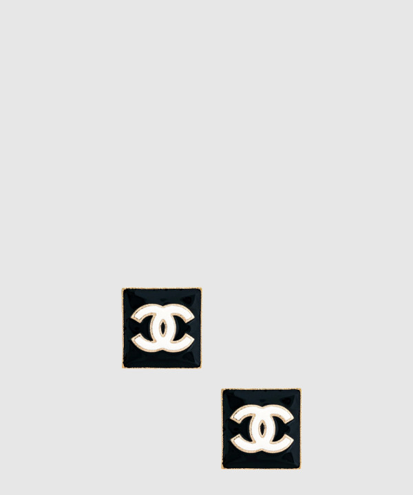 더블 C 귀걸이 AB8671