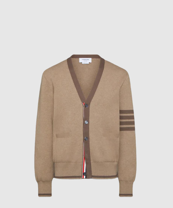 밀라노 스티치 4-바 브이넥 카디건