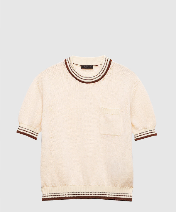 셰틀랜드 울 크루넥 스웨터