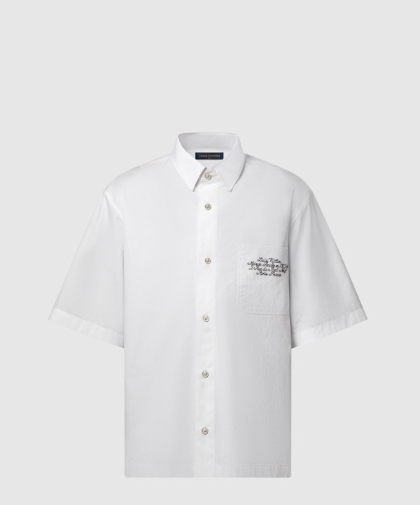 엠벨리시드 쇼트 슬리브드 셔츠