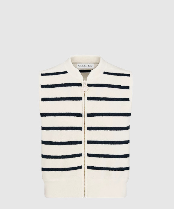 Dioriviera 지퍼 베스트