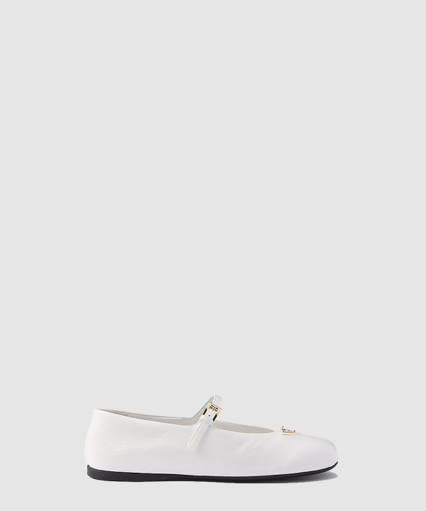 나플락 페이턴트 가죽 발레리나 1F793N