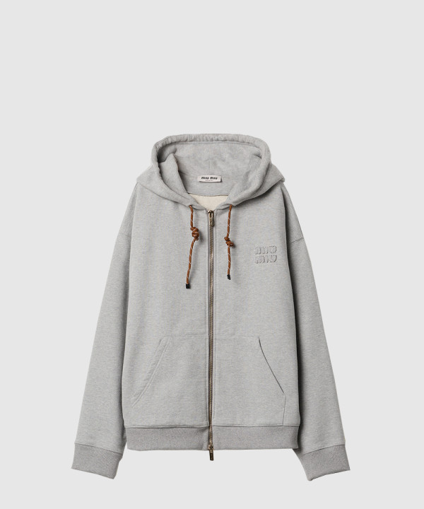 코튼 플리스 스웨트셔츠