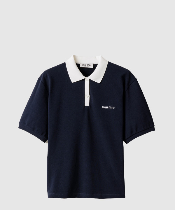 코튼 피케 폴로 셔츠