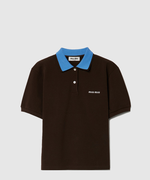 코튼 피케 폴로 셔츠