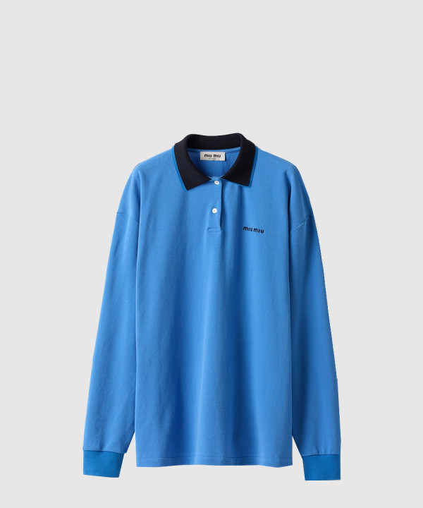 코튼 피케 폴로 셔츠