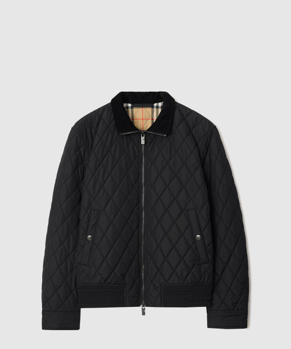 퀼팅 나일론 재킷