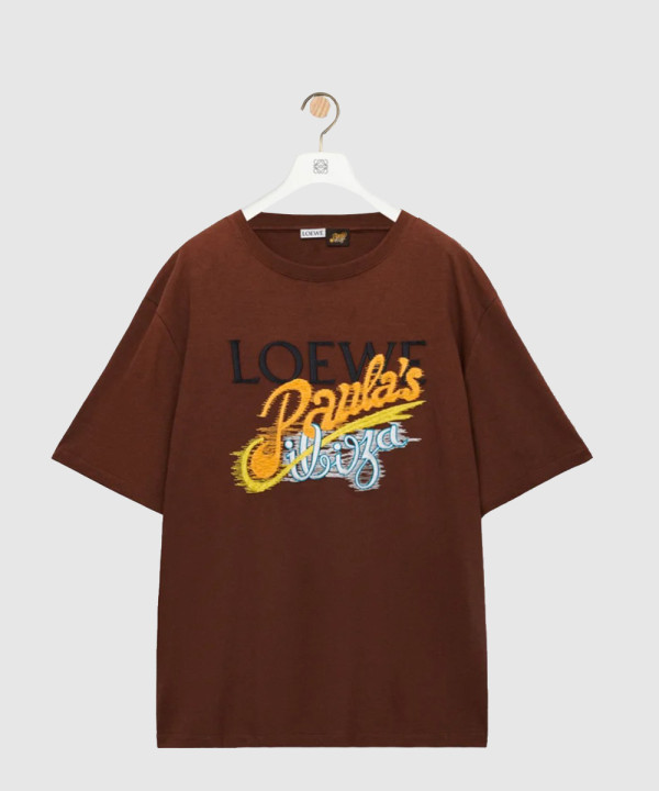 루즈 핏 티셔츠 코튼