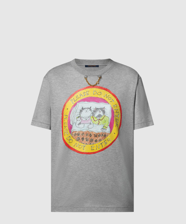 캣 스탬프 티셔츠
