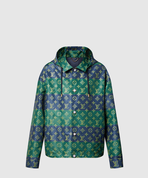 모노그램 프린티드 코치 재킷