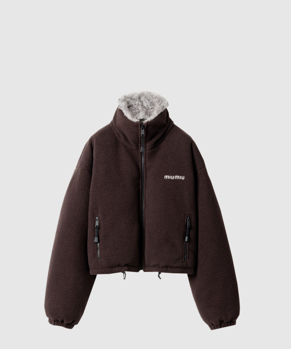 플리스 다운 재킷